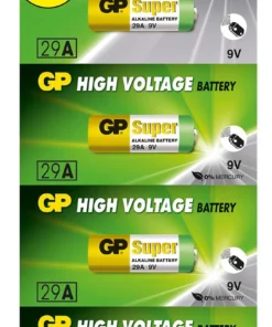 Алкална батерия GP 9 V 5бр. в блистер Цената е за 1 батерия А29 A32