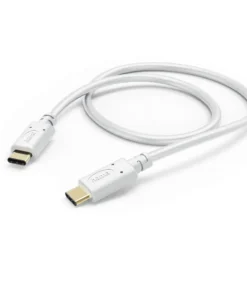 HAMA Кабел за зареждане USB-C - USB-C 15 м бял