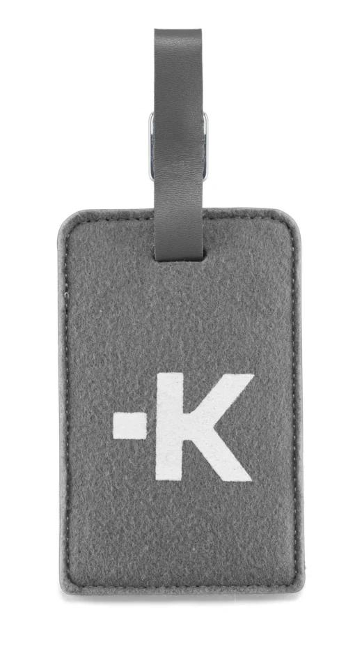 Етикетник за багаж Skross Luggage Tags Карта за контакт Сив