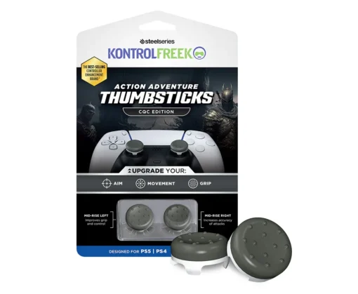 Аксесоар KontrolFreek Action Adventure Thumbsticks CQC Grey