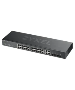 Суич ZYXEL GS1920-24V2 24 портов Gigabit Smart-ManagedFanless за монтаж в