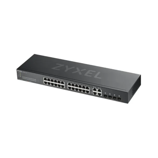 Суич ZYXEL GS1920-24V2 24 портов Gigabit Smart-ManagedFanless за монтаж в