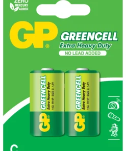 Цинк карбонова батерия GP R14 14G-U2 Greencell 2 бр. в опаковка BLISTER