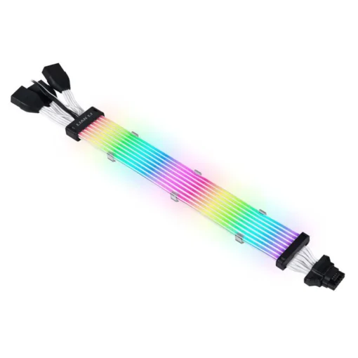 Удължителен RGB кабел Lian-Li Strimer Plus V2 16-Pin 12VHPWR към 3x8-Pin за RTX 40-та серия 108