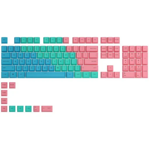 Капачки за механична клавиатура Glorious GPBT Doubleshot 114-Keycap Pastel