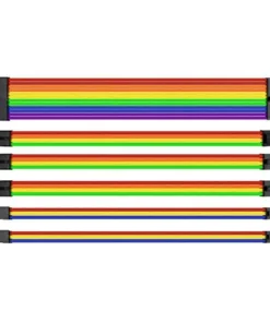 Комплект оплетени кабели Thermaltake TtMod Rainbow