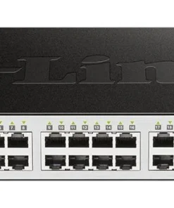 Суич D-Link DGS-1210-28 28-портов 10/100/1000 Gigabit Smart Switch including 4 x 1000Base-T /SFP ports управляем
