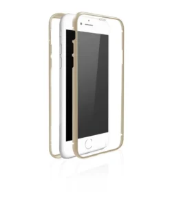 Гръб HAMA White Diamonds 360° стъкло за Apple iPhone 7/8/SE 2020 Златист