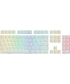 Капачки за механична клавиатура Glorious Aura PBT Doubleshot 105-Keycap White