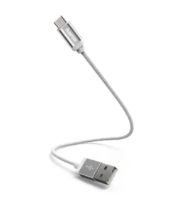 Кабел HAMA USB-C мъжко- USB 2.0 A мъжко 0.2 м. 480Mbit/s Бял