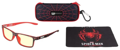 Детски компютърни очила GUNNAR Cruz Spider-Man Miles Morales Edition Amber