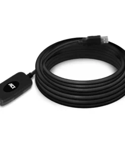 Кабел ACT AC6005 USB-A мъжко - женско 5.0 м 480 Mbps Черен