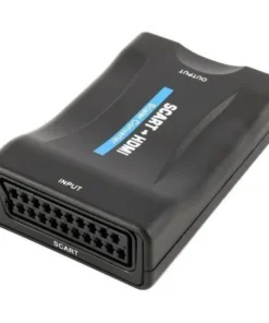 Видео конвертор Estillo ASK-ST001 Scart женско - HDMI женско Черен