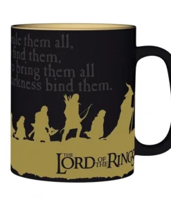 Чаша ABYSTYLE LORD OF THE RINGS The Fellowship of the Ring King size Черен