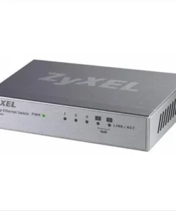 Суич 5-портов ZyXEL GS-1200-5HPV2 Web Managed Gigabit PoE