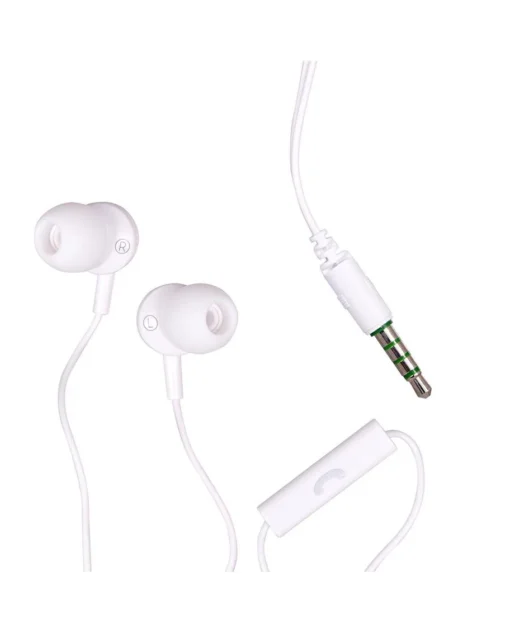 Слушалки с микрофон MAXELL EB-875 Ear BUDS тапи бели