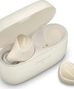 Блутут слушалки Jabra Elite 4 Light beige