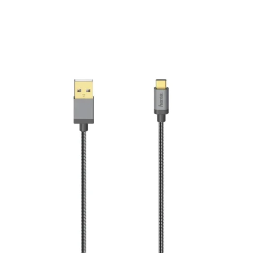 Кабел HAMA USB-C мъжко - USB-A мъжко 0.75 м. 5 звезди 480Mbit/s