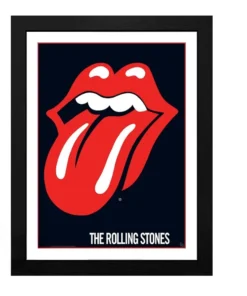 GBEYE THE ROLLING STONES - Framed print "Lips" (30x40)