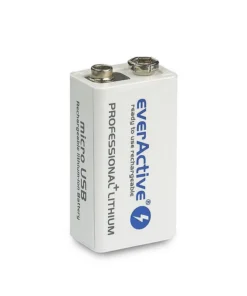 Акумулаторна Батерия R22 9V LiIon 500mAh/550 precharged +micro Usb  1бр. в опаковка