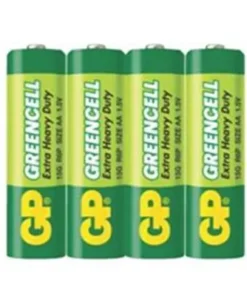Цинк карбонова батерия GP R6  GREENCELL 15G-S4 /4 бр. в опаковка/ shrink
