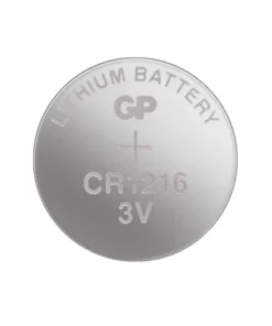 Литиева бутонна батерия GP CR-1216 3V 5 бр. в блистер цена за 1