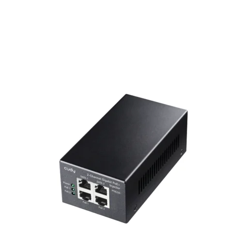 PoE инжектор Cudy POE220 Gigabit PoE+/PoE 2 x 30Wметална кутия