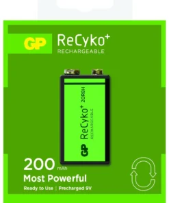 Акумулаторна Батерия GP R22 8.4V 200mAh RECYKO 20R8HN-GB1 NiMH 1бр. в опаковка