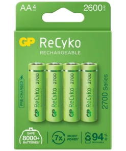 Акумулаторна Батерия GP  R6 AA 2700mAh NiMH 4 бр. 270AAHCE-EB4  GP