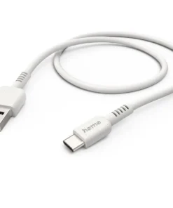 Кабел за зареждане HAMA "Eco" USB-A - USB-C 1 м бял