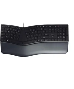 Жична извита клавиатура CHERRY KC 4500 ERGO черна