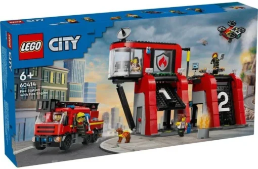 LEGO City - Fire Station with Fire Truck - 60414