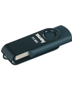 USB памет HAMA Rotate 128GB USB 3.0 90 MB/s Петролно синьо