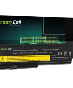 Батерия  за лаптоп GREEN CELL IBM Lenovo ThinkPad X200 X201 X201i 42T4535 10.8V
