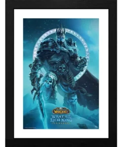 GBEYE WORLD OF WARCRAFT - Framed print "Lich King" (30x40)