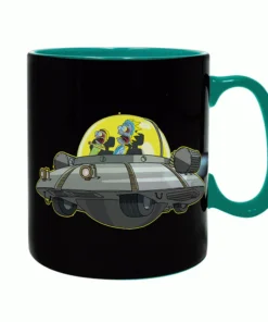 Чаша ABYSTYLE RICK AND MORTY Heat Change Mug Spaceship Сменящ се цвят King size