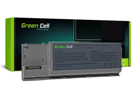 Батерия  за лаптоп GREEN CELL Dell Latitude D620/630 11.1V 4400mAh