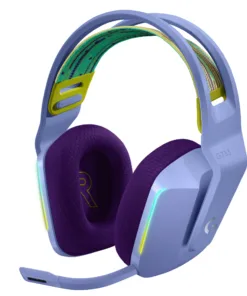 Геймърски слушалки Logitech G733 Lilac Lightspeed Wireless RGB Микрофон