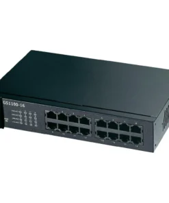 Суич ZYXEL GS1100-16 16 портов Gigabit за монтиране в шкаф