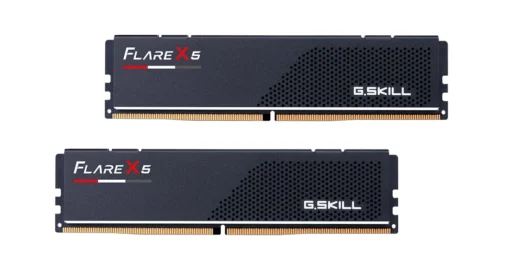 Памет за компютър G.SKILL Flare X5 Black 32GB(2x16GB) DDR5 6000MHz CL36 F5-6000J3636F16GX2-FX5 1.35V AMD