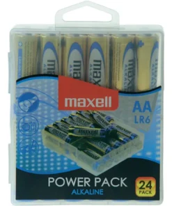 Алкални батерии MAXELL LR6 15V AA 24 бр. блистер PVC case