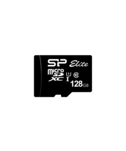 Карта памет Silicon Power Elite 128GB Micro SDHC/SDXC UHS-I SD Adapter