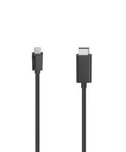 Кабел HAMA 200717 USB-C мъжко - DisplayPort мъжко Ultra HD 4K 1.5мЧерен