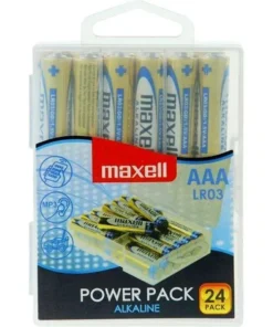 Алкални батерии MAXELL LR03 15V AAA 24 бр. блистер PVC case