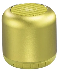 Bluetooth смарт тонколона HAMA Drum 2.0 3.5mm жак 3.5W Жълто-зелена