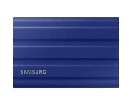 Външен SSD диск Samsung T7 Shield 2TB USB-C Син