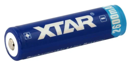 Акумулаторна батерия XTAR за фенери 18650 със защита  2600mAh