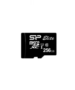 Карта памет Silicon Power Elite 256GB Micro SDHC/SDXC UHS-I SD Adapter