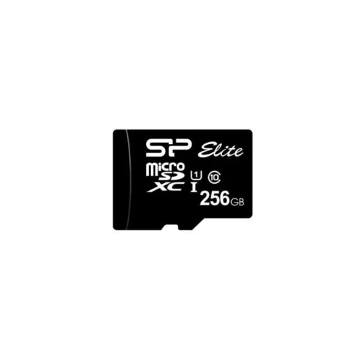 Карта памет Silicon Power Elite 256GB Micro SDHC/SDXC UHS-I SD Adapter