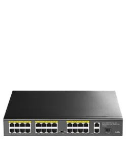 Суич Cudy FS1026PS1 24x10/100 PoE+ Switch 2 x Gigabit порта 1 x SFP Slot